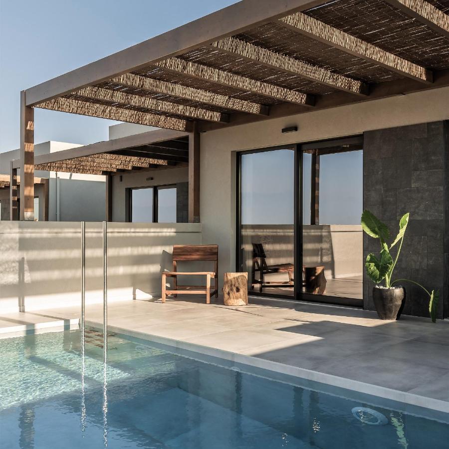 Aku Suites With Private Pools Stalida Dış mekan fotoğraf